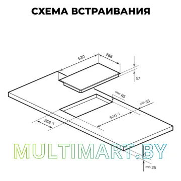 Индукционная варочная панель LEX EVI 321A WH картинка 3